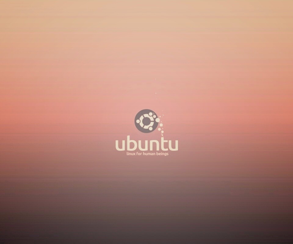 Логотип Ubuntu обои