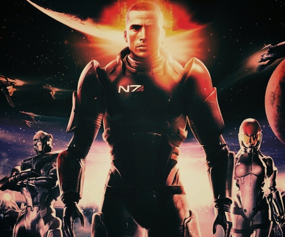 Mass Effect 1 обои