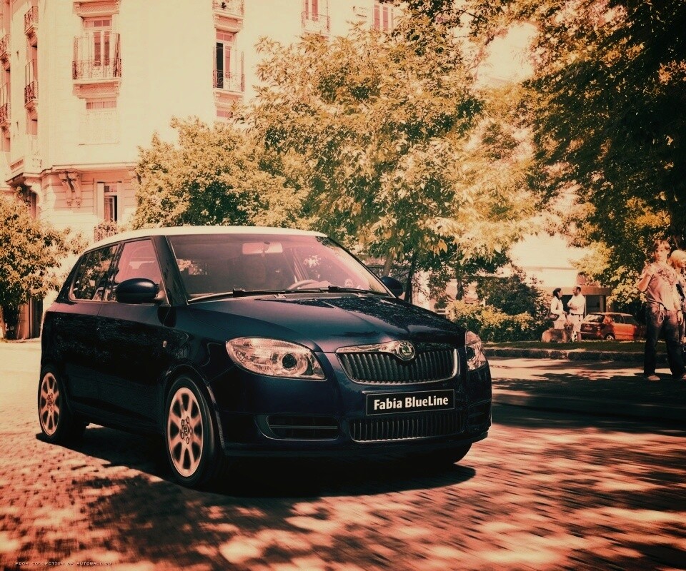 Skoda Fabia обои