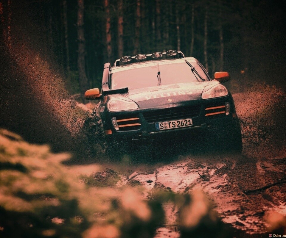 Ралли Porsche обои