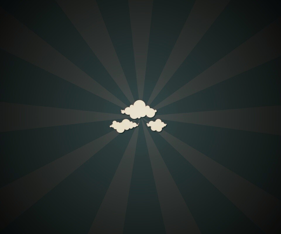 Векторные облака обои