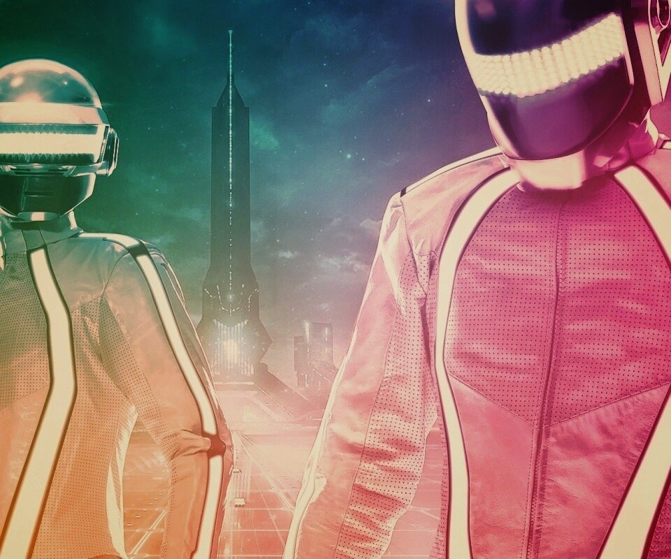 Daft Punk в фильме TRON обои