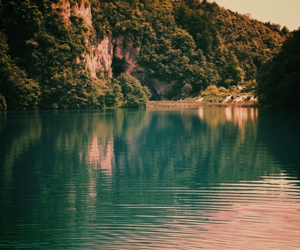 Девственное озеро обои