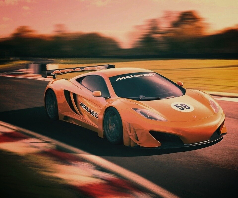 McLaren mp4 12c обои