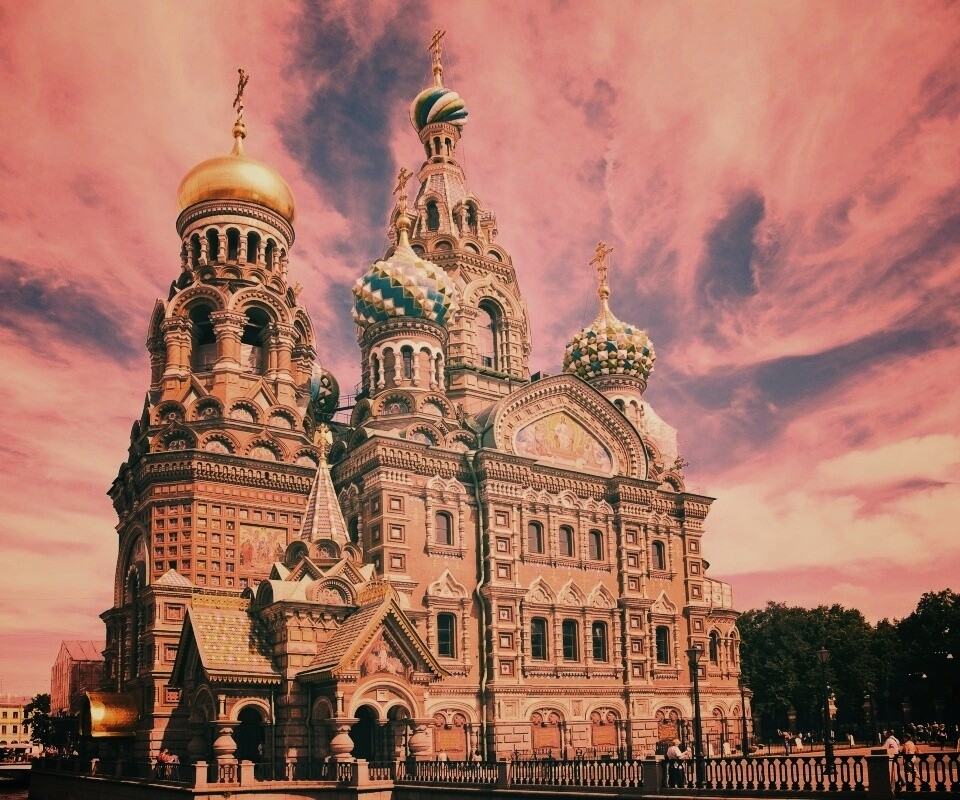 Спас на крови обои