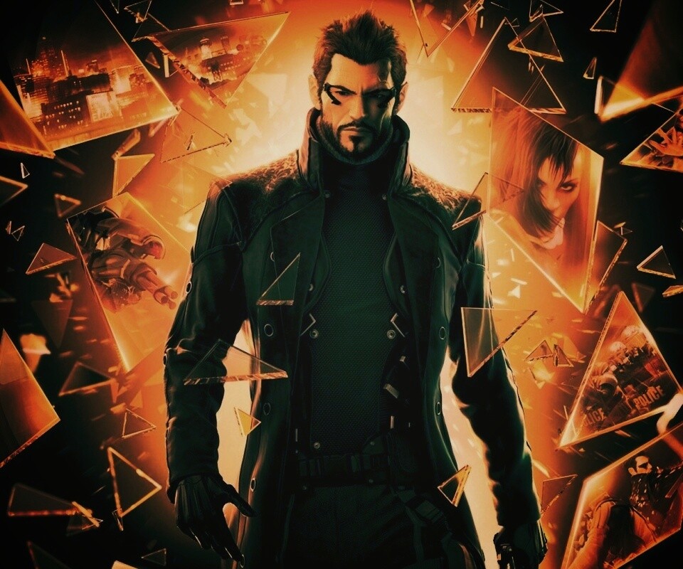 Адам Дженсен из Deus Ex : Human Revolution обои