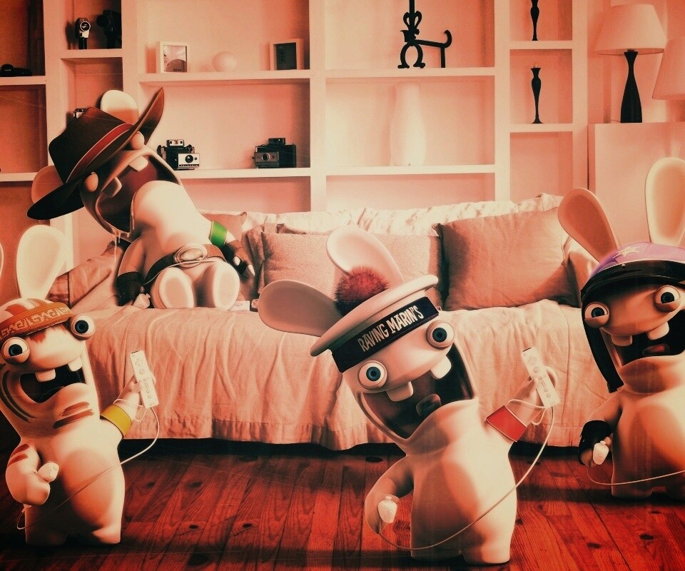 Raving Rabbids wii обои