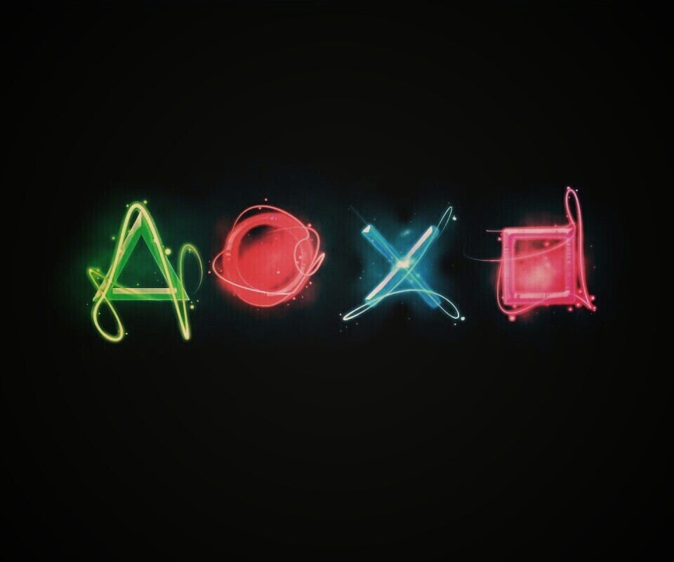 Кнопки контроллера Playstation обои