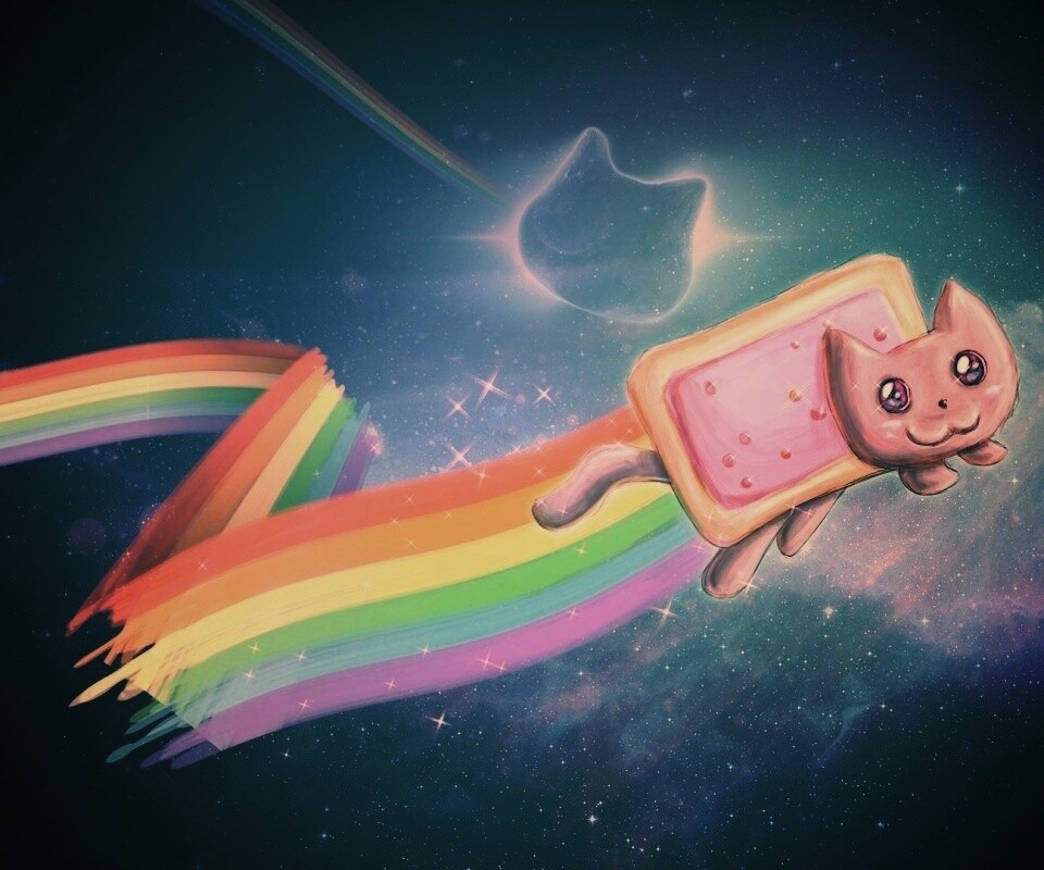 Nyan cat обои