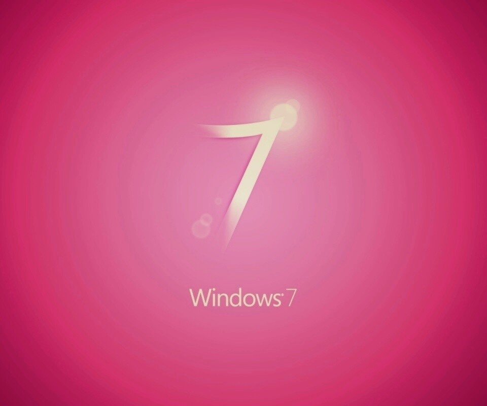 Сиреневый фон Windows 7 обои