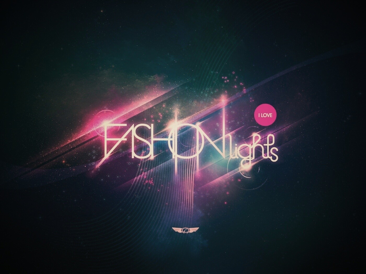 I love fashion lights обои