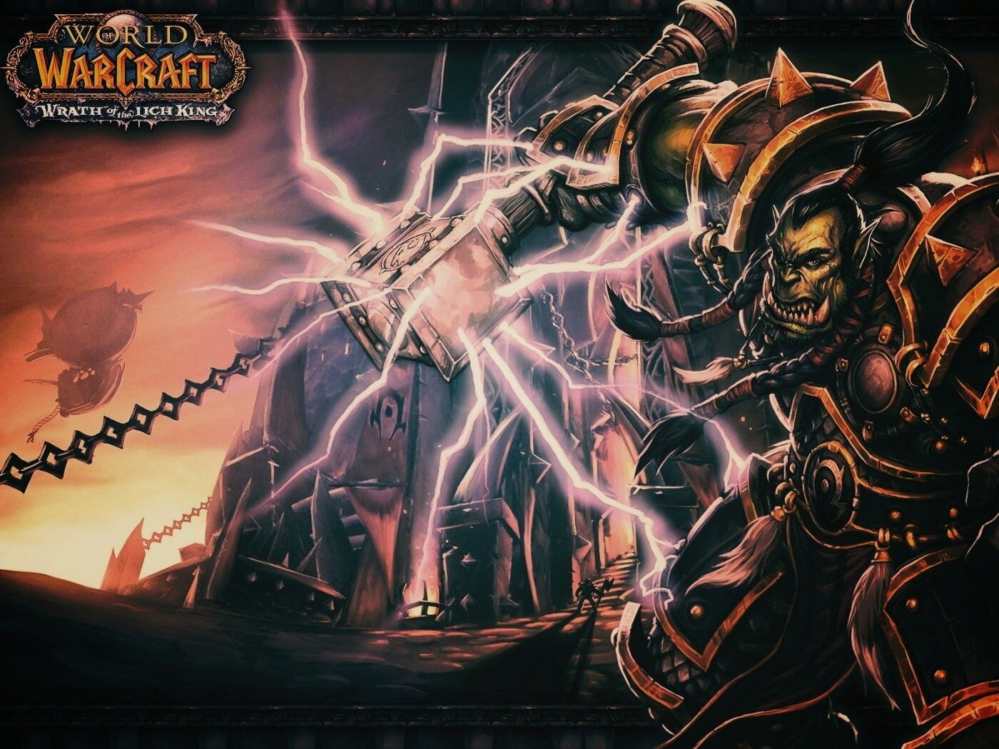 Орк из WOW обои