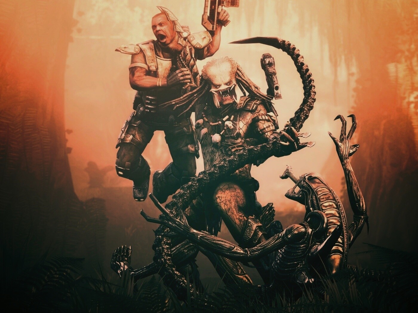 Alien vs Predator 2 обои