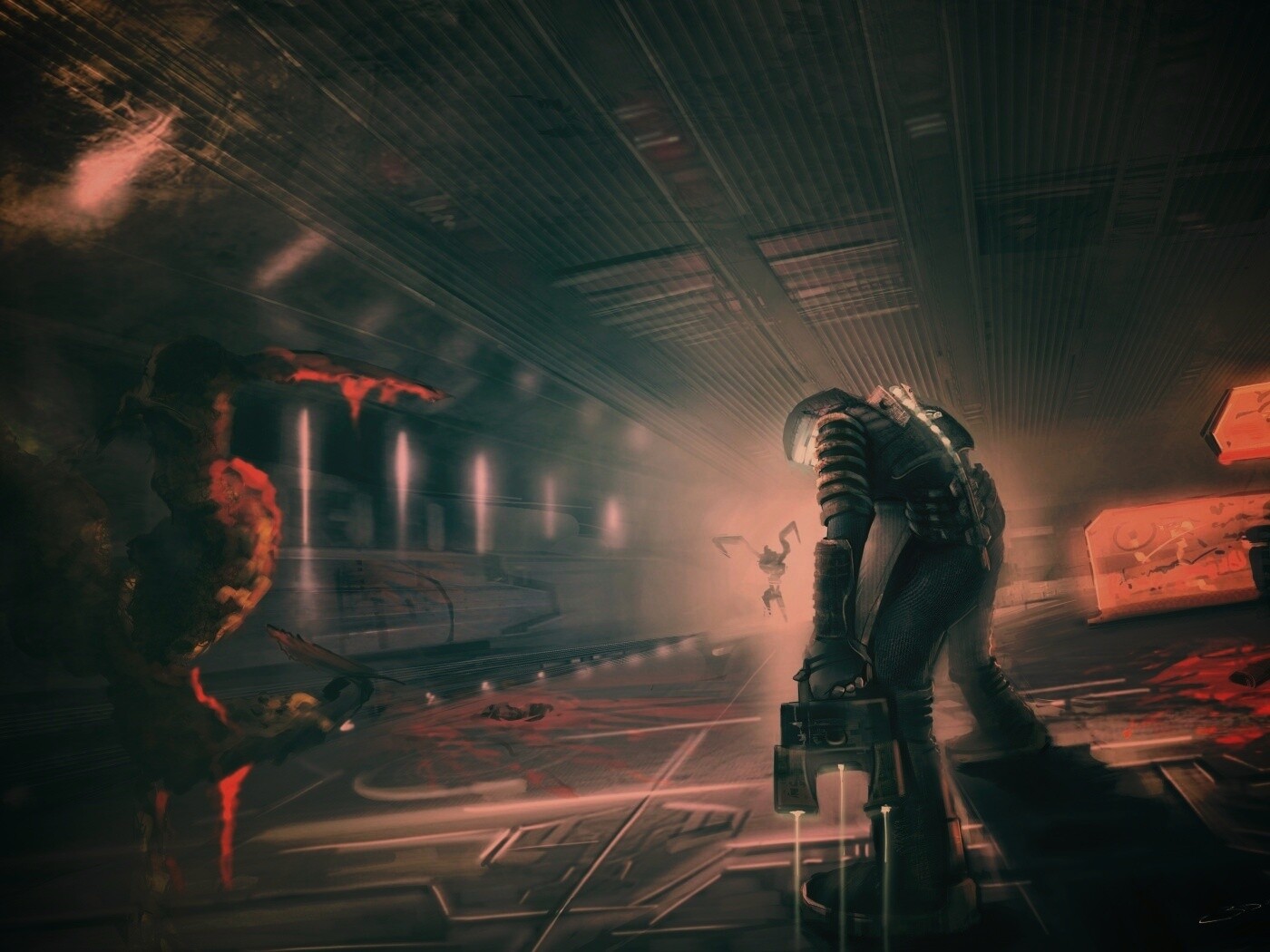 Фан арт Dead Space обои