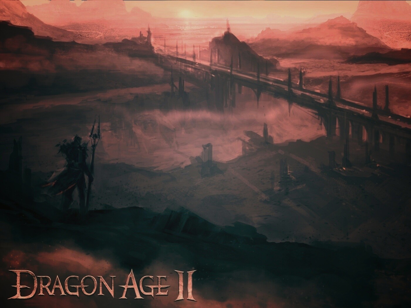 Пейзаж Dragon Age обои