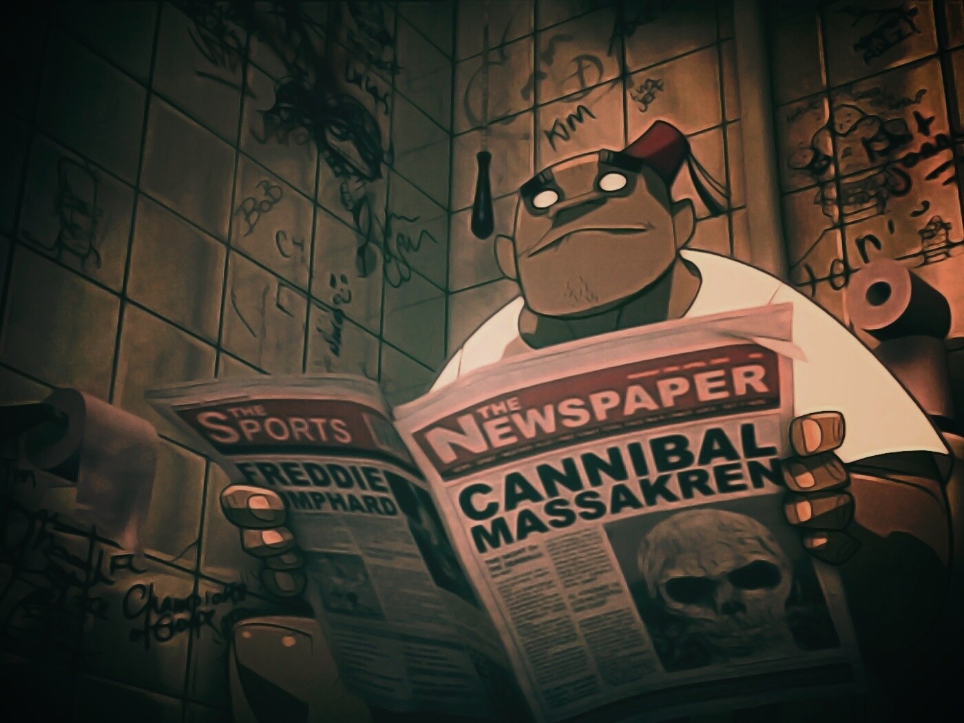 Рассел Хоббс из Gorillaz обои