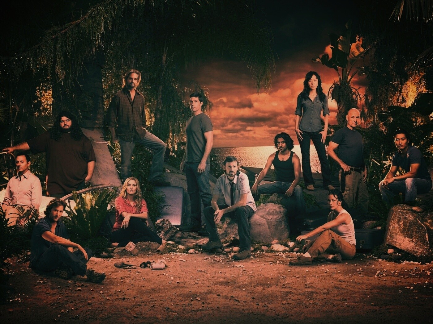 Герои сериала LOST обои