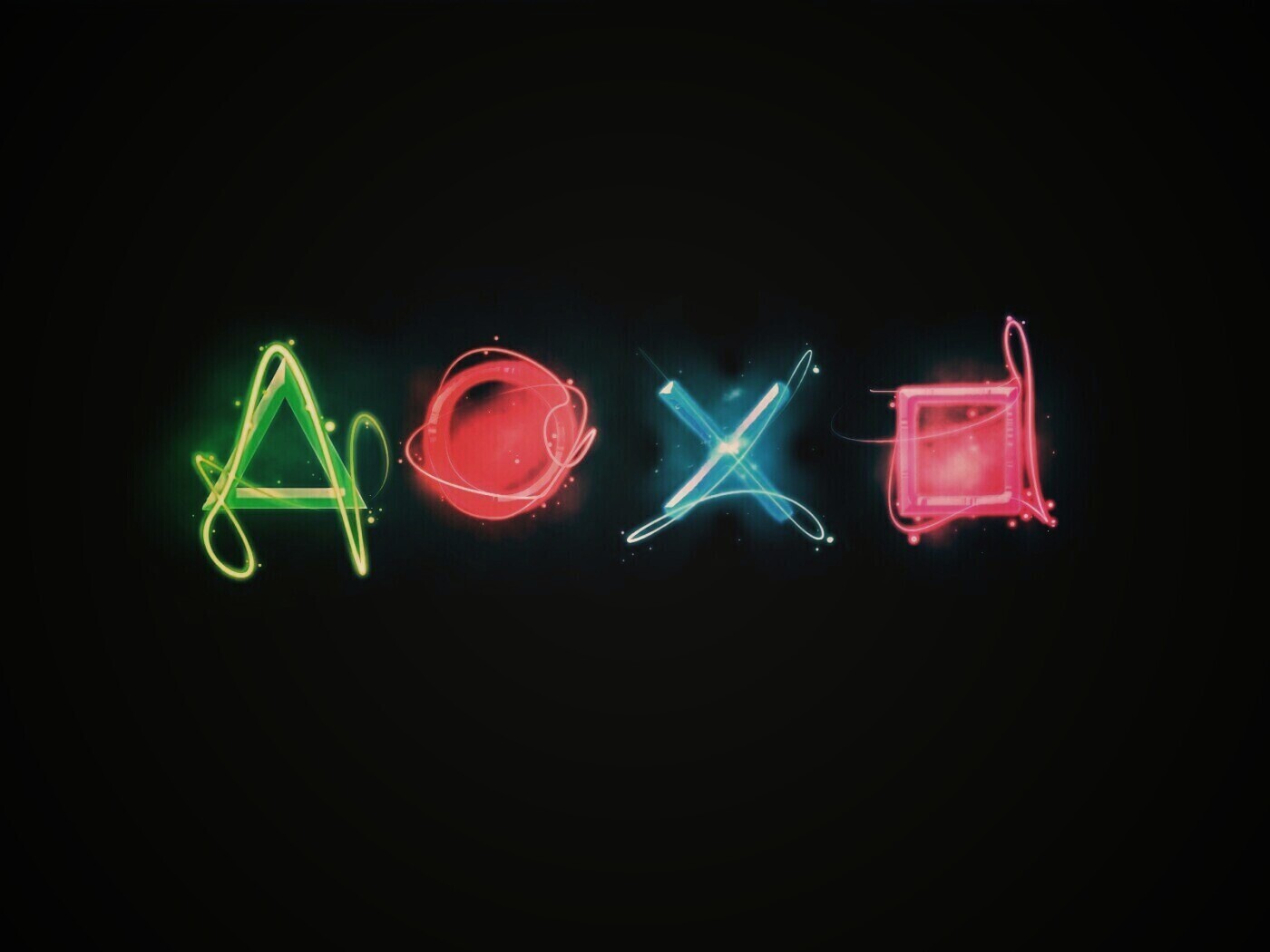 Кнопки контроллера Playstation обои