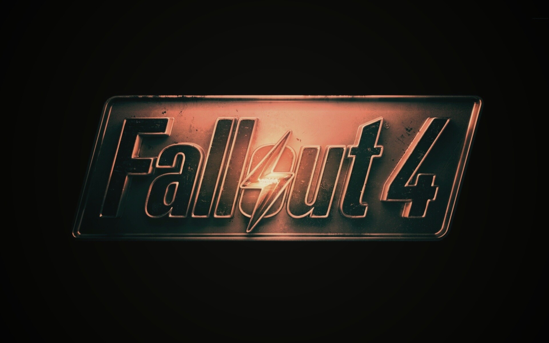 Fallout4 logo обои