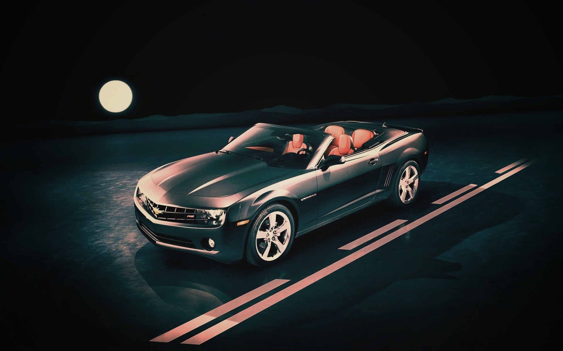 Chevrolet Camaro кабриолет обои