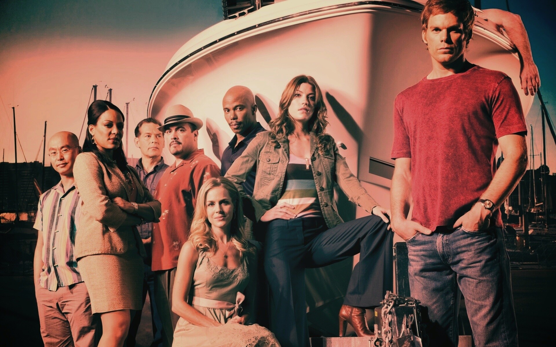 Персонажи сериала Dexter обои