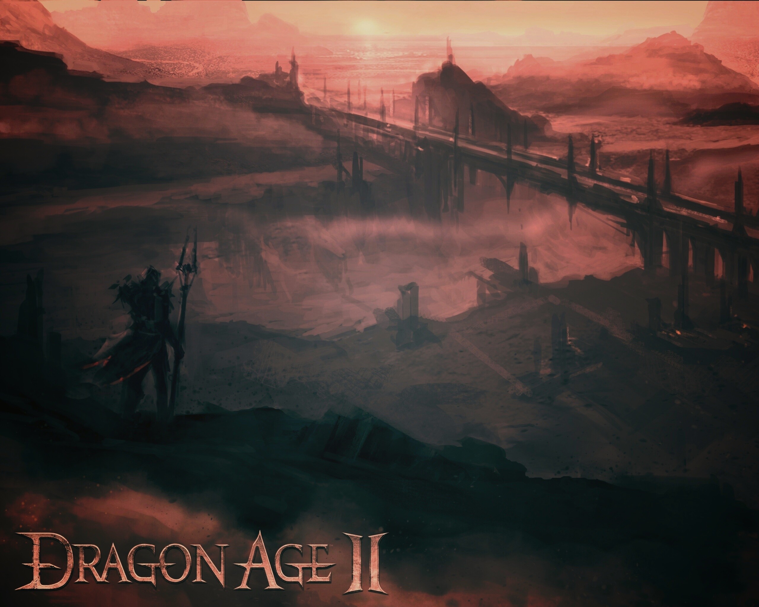 Пейзаж Dragon Age обои