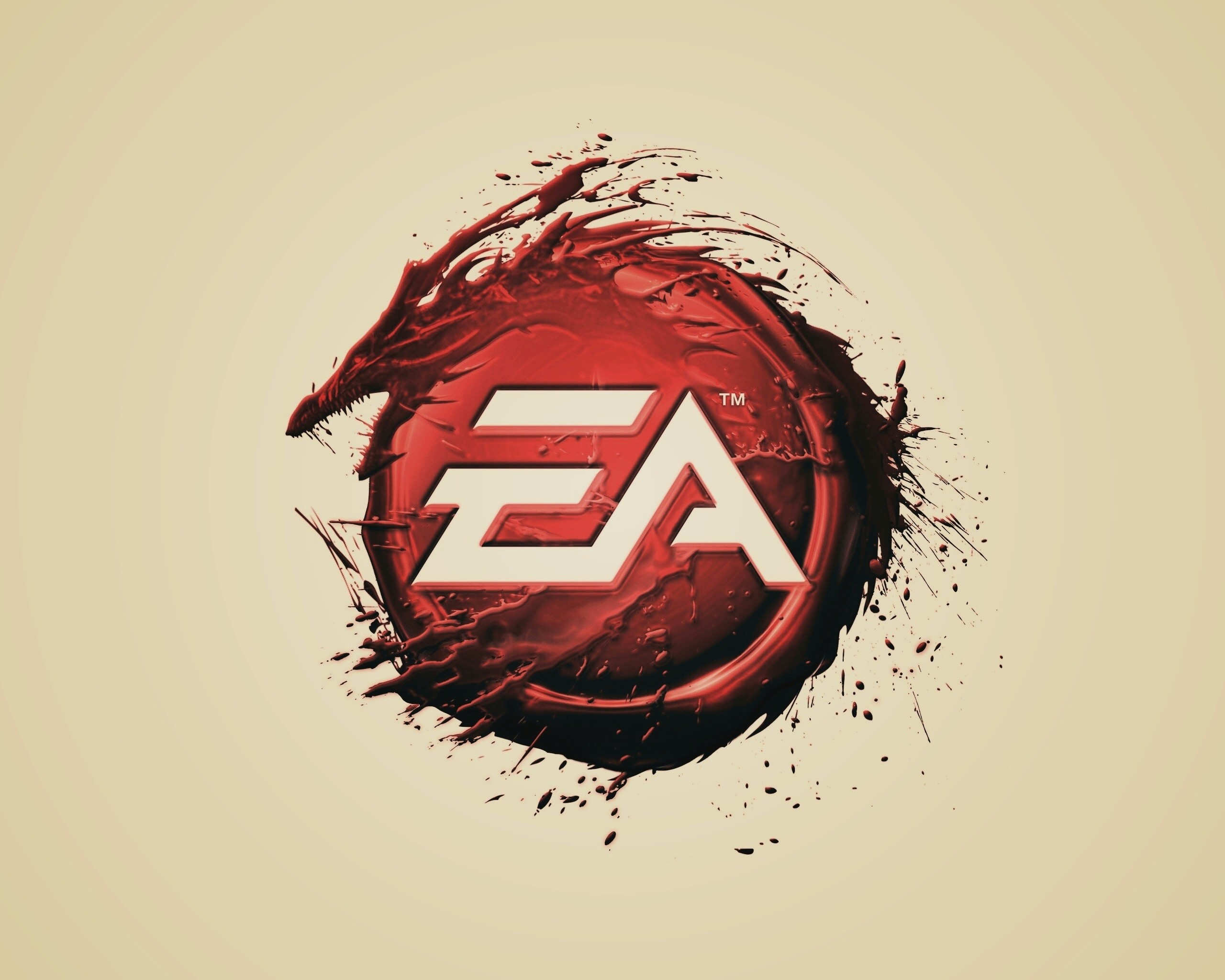 Логотип Electronic Arts из Dragon Age обои