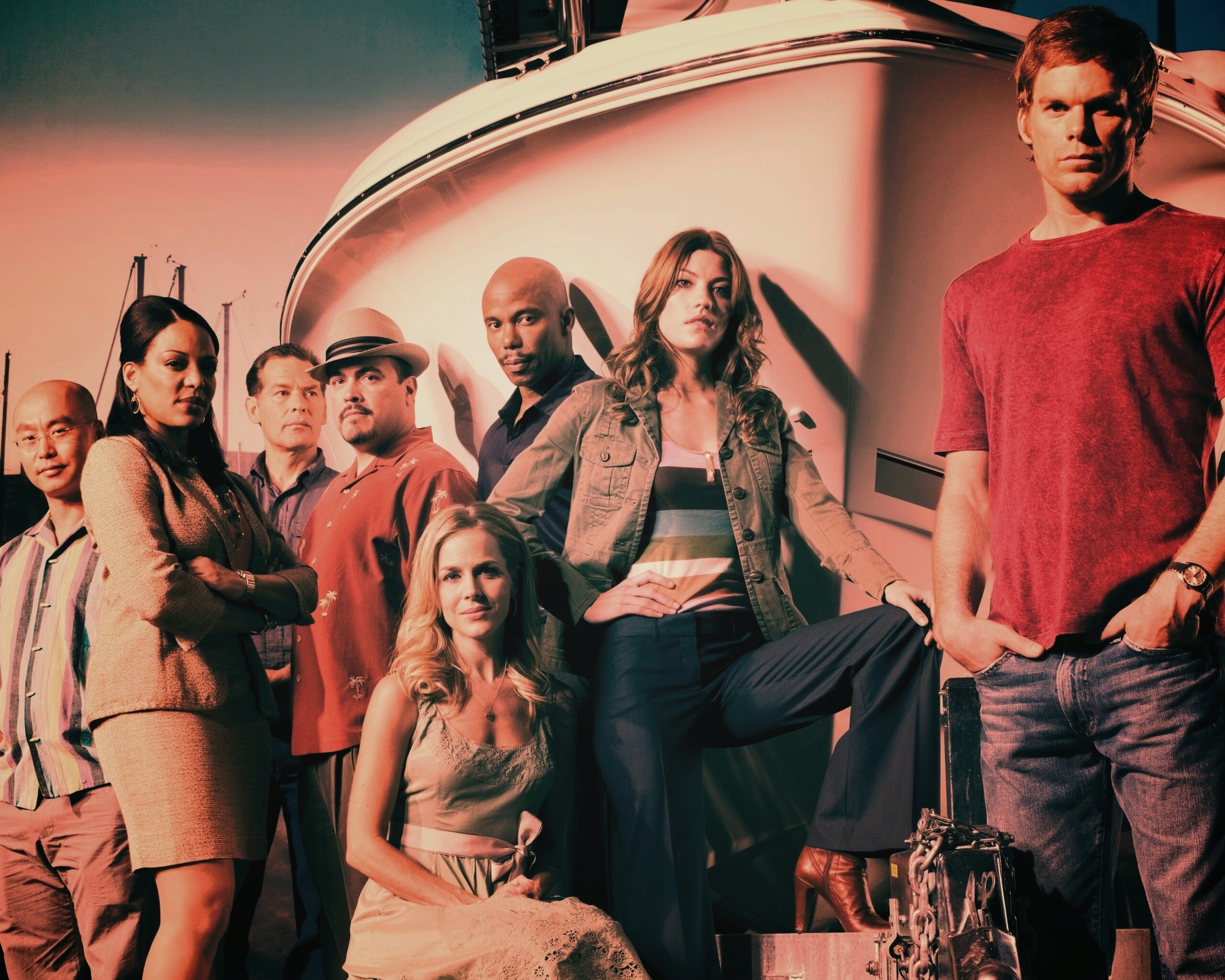 Персонажи сериала Dexter обои