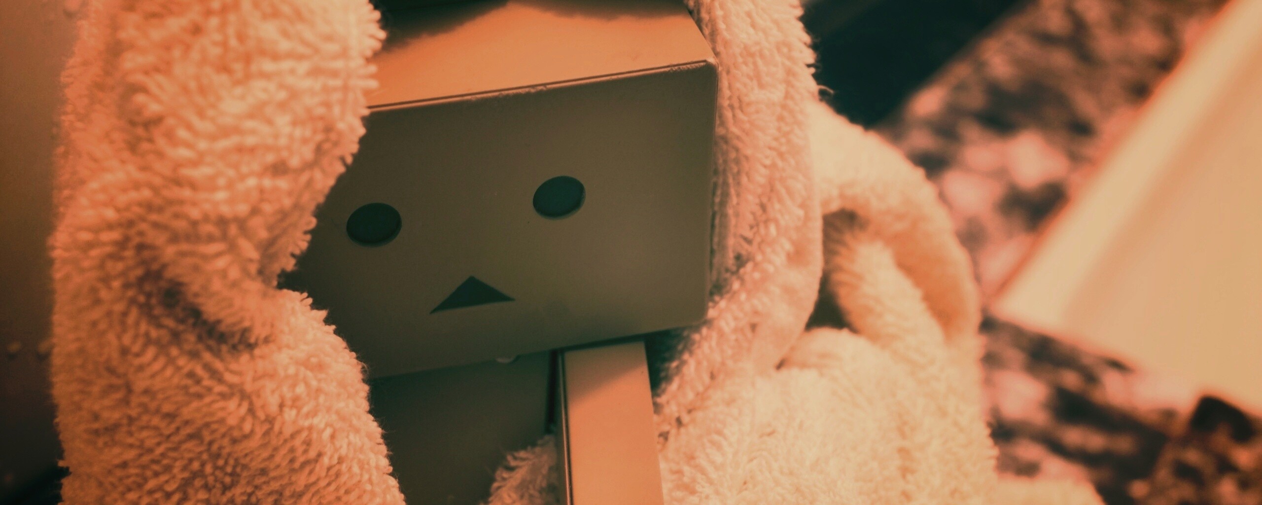 Yotsubato Danbo в полотенце обои