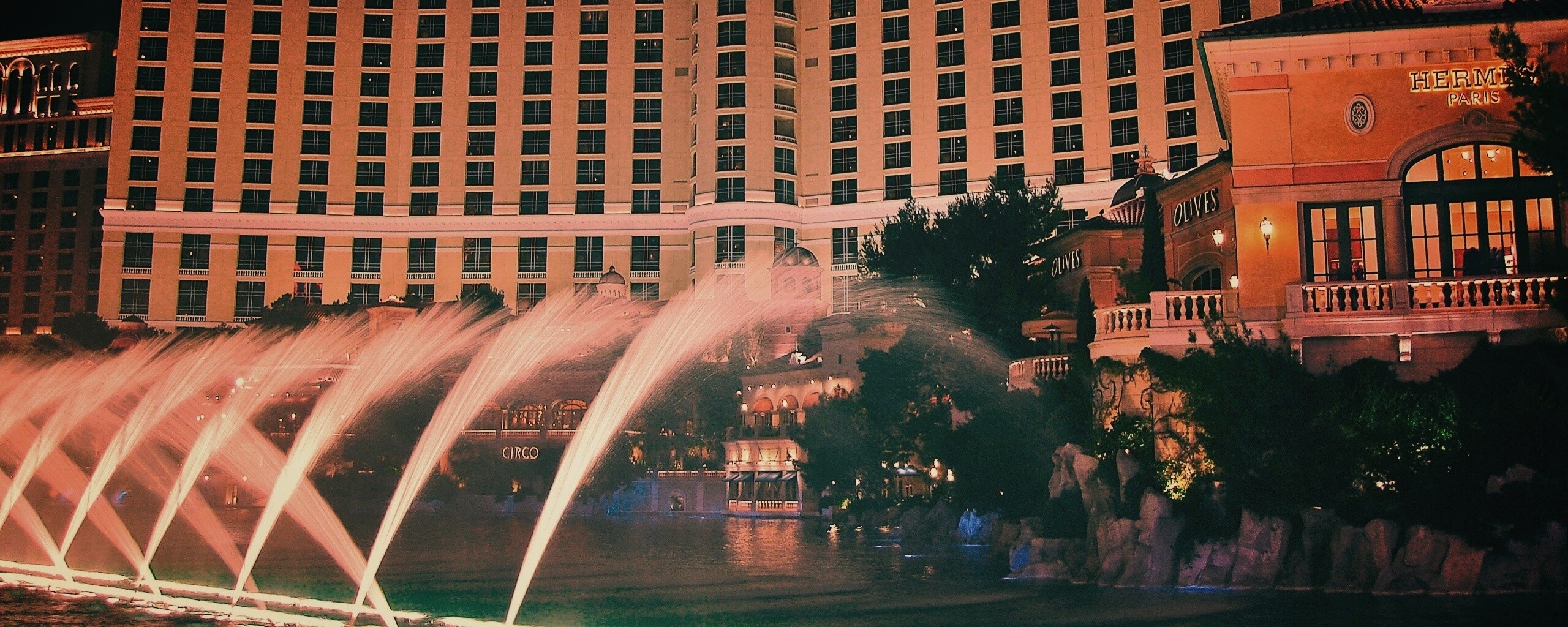 Казино Bellagio в Лас-Вегасе обои