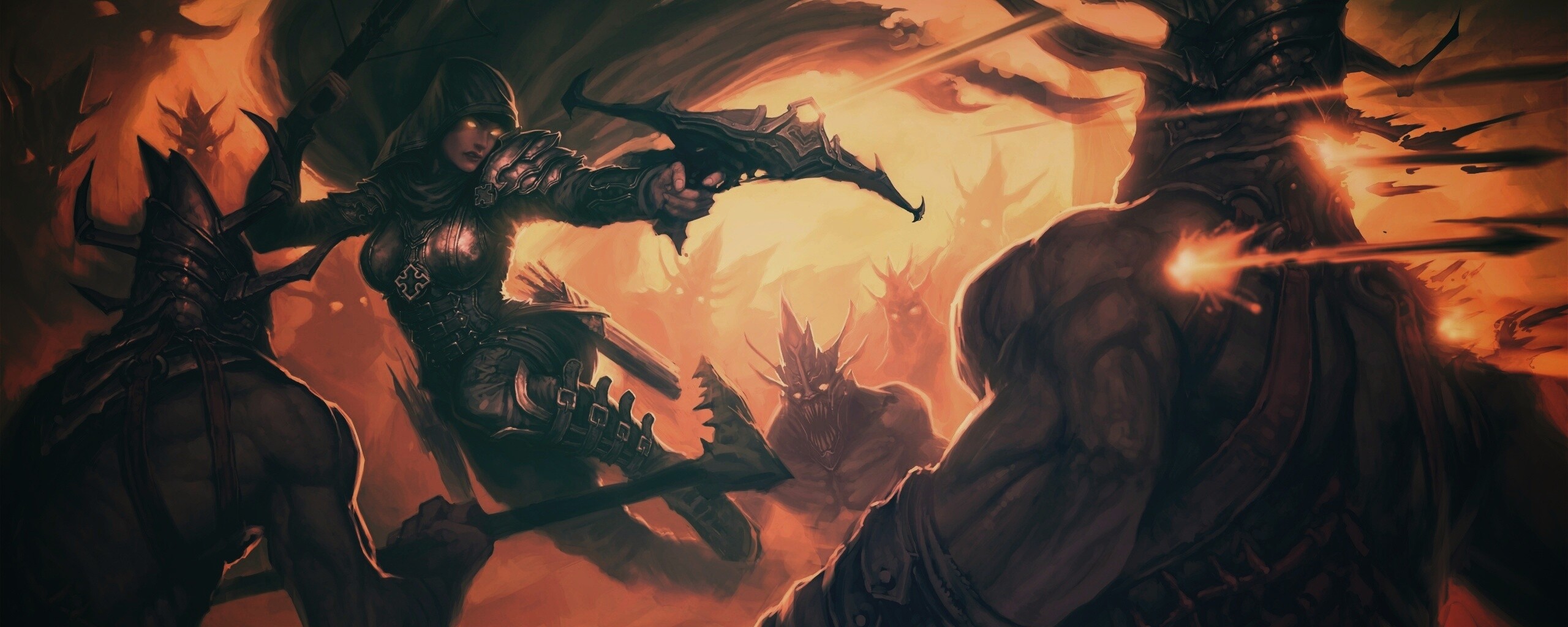Охотник на демонов из Diablo 3 обои