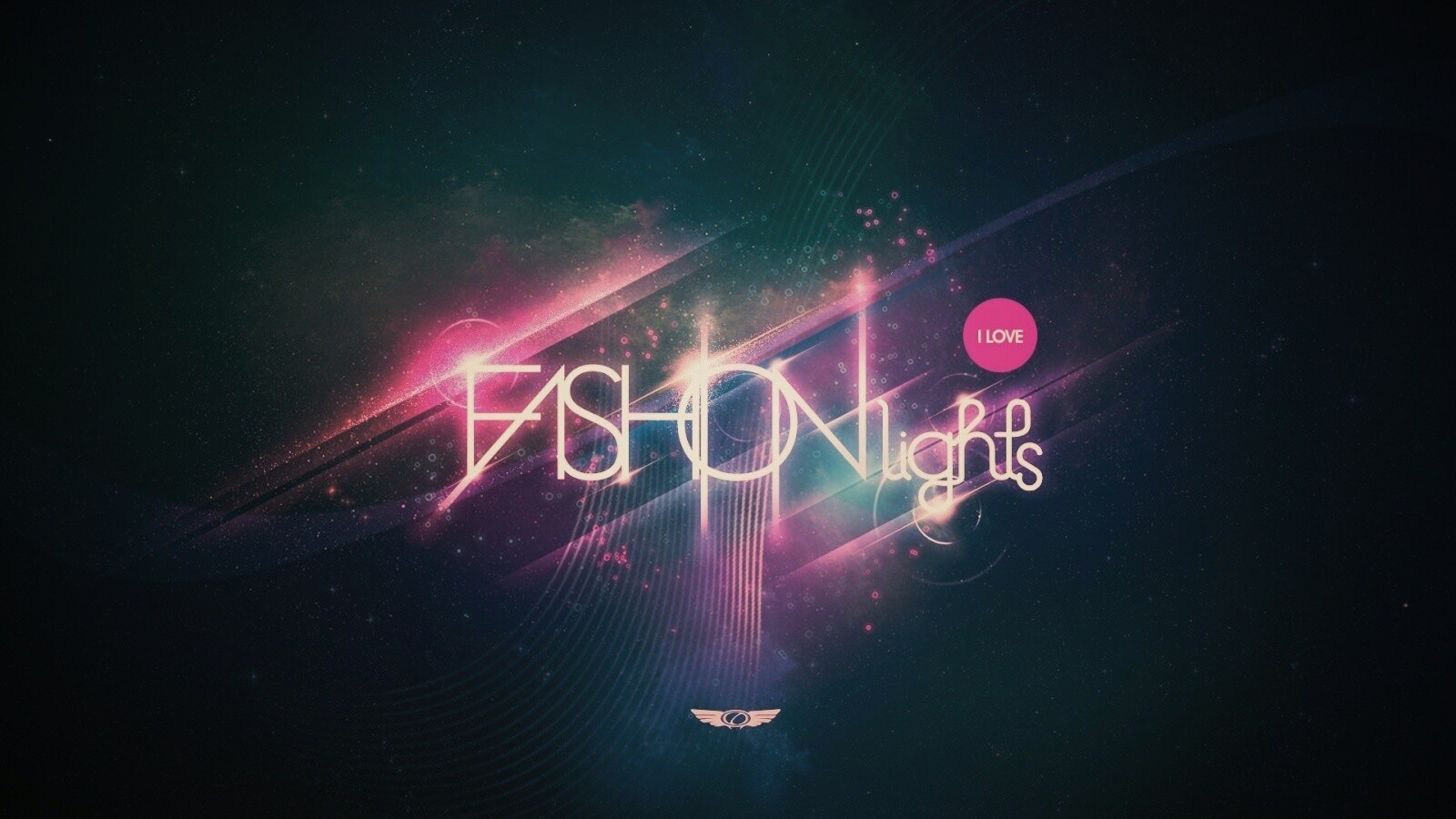 I love fashion lights обои