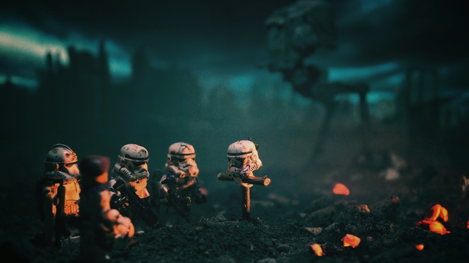 Могила Lego штурмовика обои