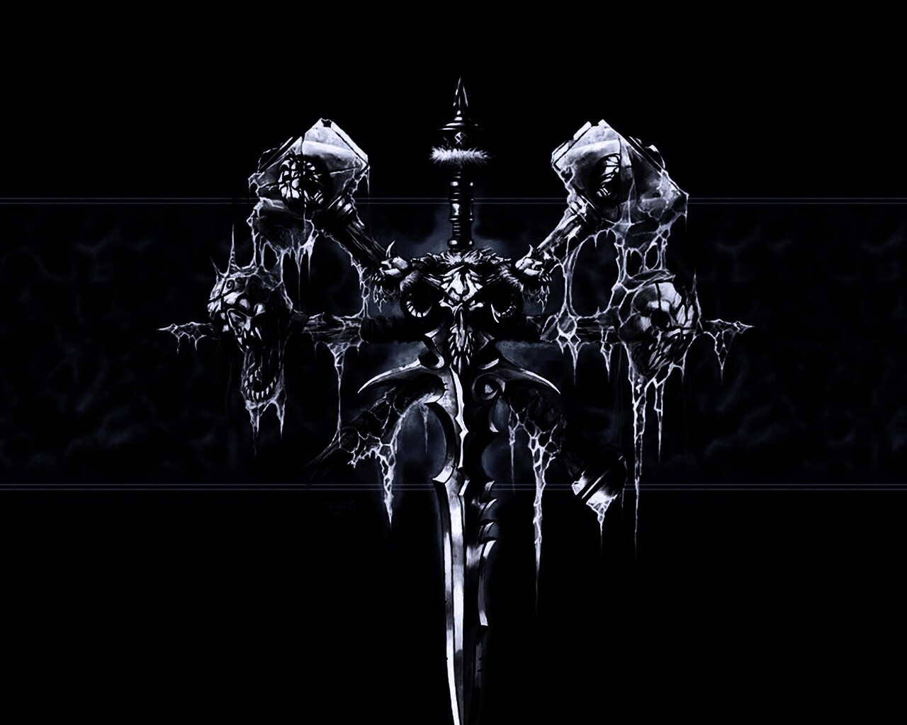 Логотип WarCraft Frothen Throne обои