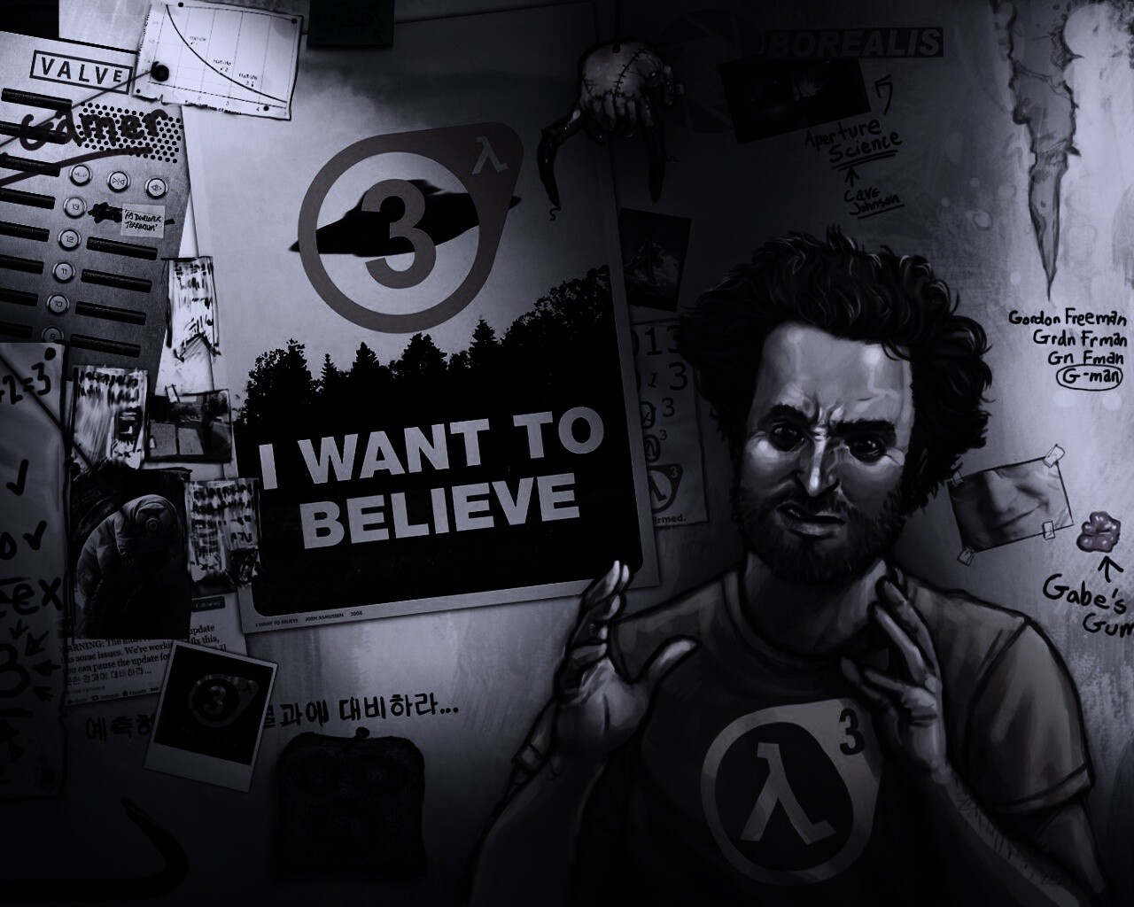 Half Life 3 - I want to believe обои
