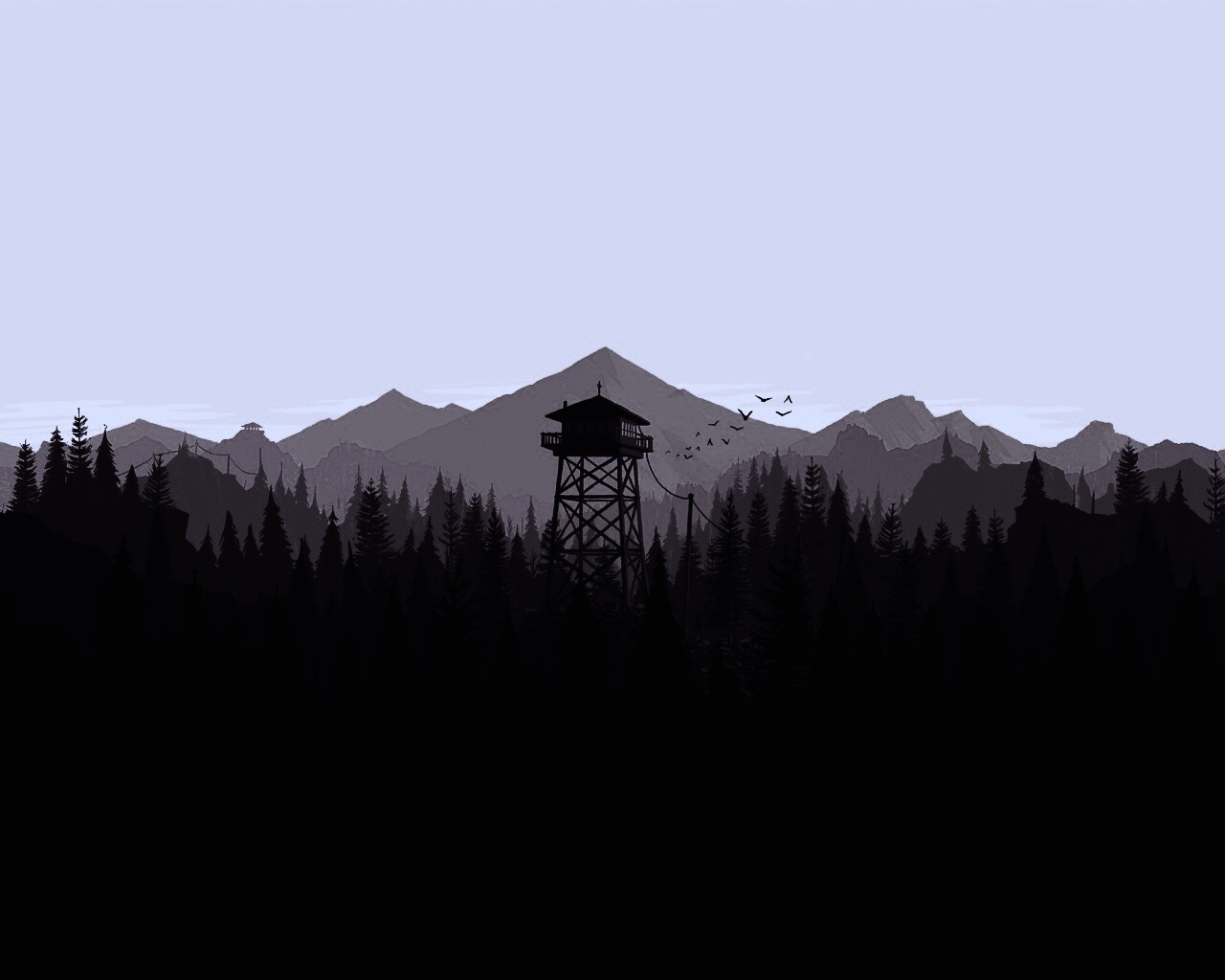 Firewatch обои