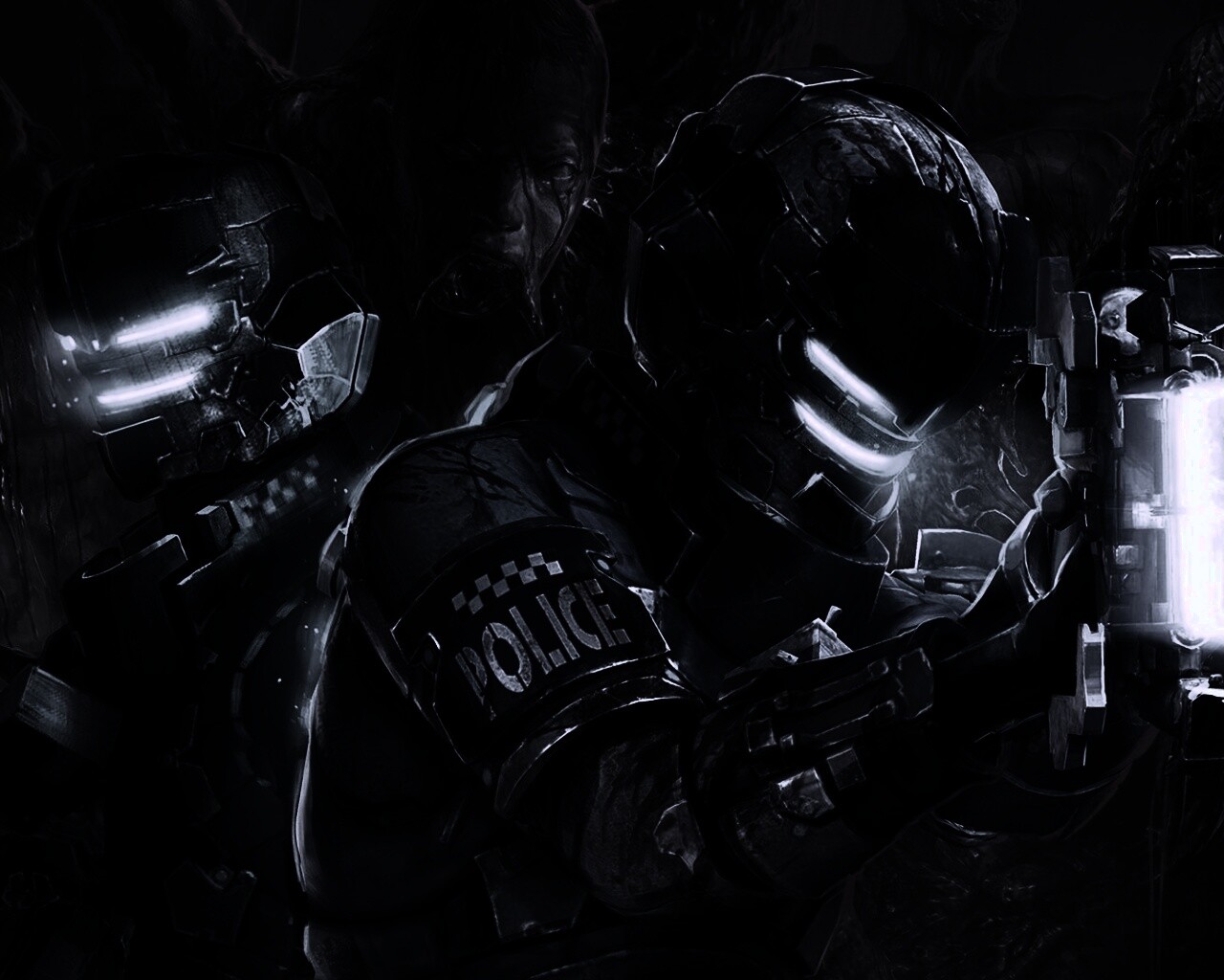 Dead Space полиция обои
