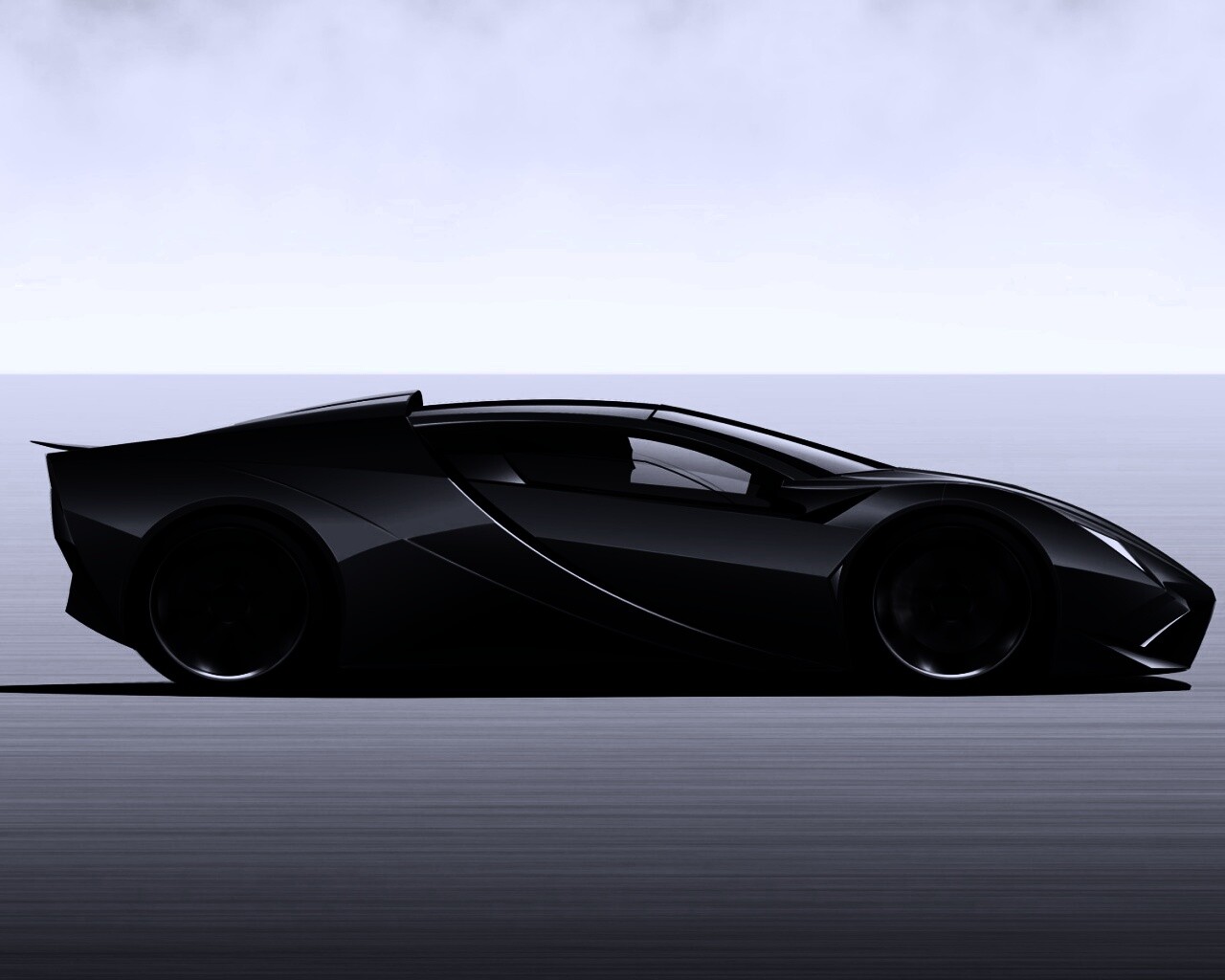 Скетч lamborghini  обои