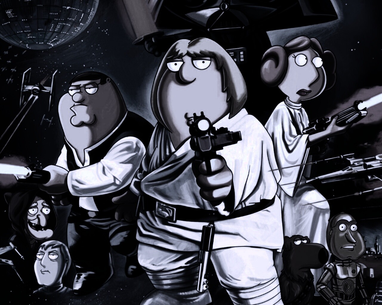 Family Guy : Star Wars обои