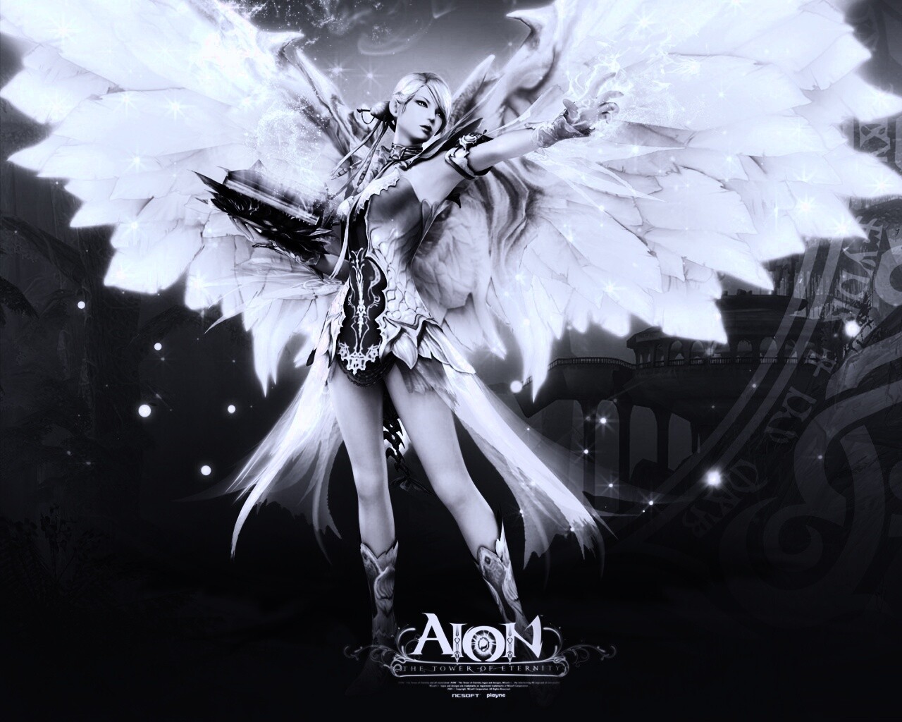 Девушка из Aion обои