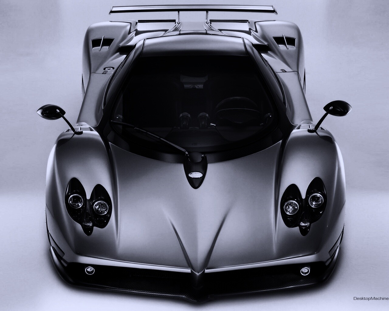 Pagani Zonda спереди обои