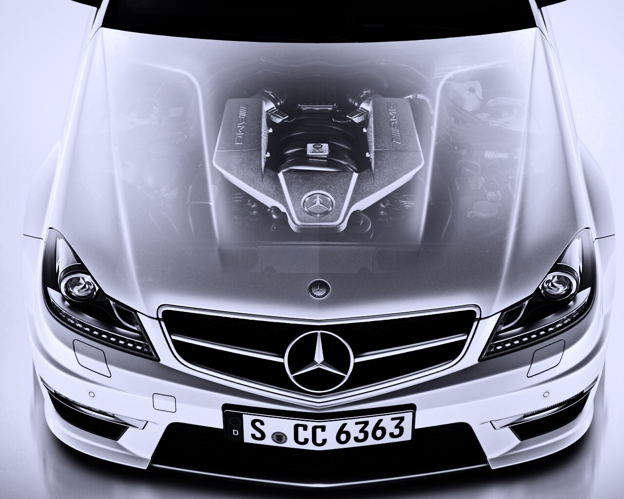 Mercedes S63 обои