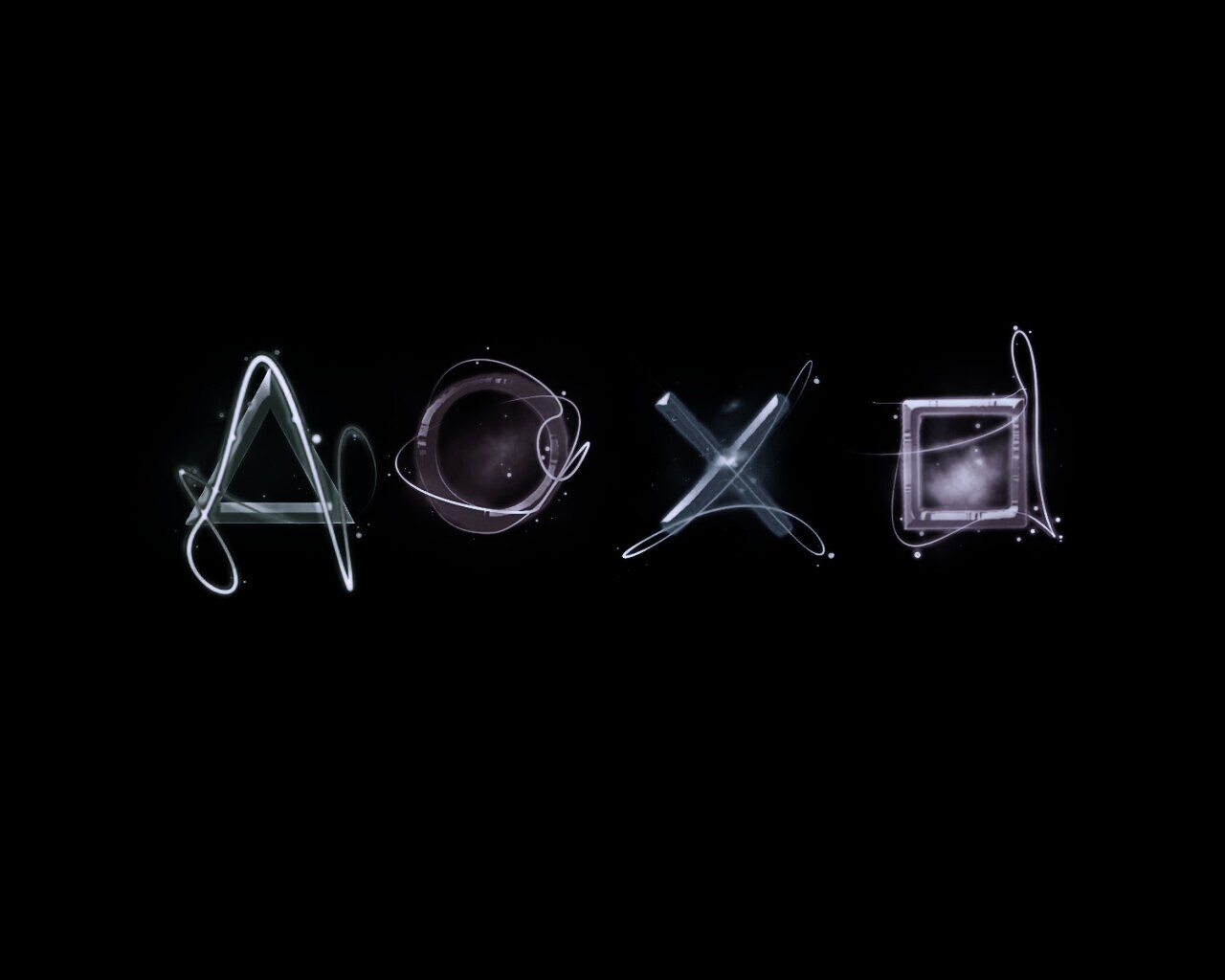 Кнопки контроллера Playstation обои