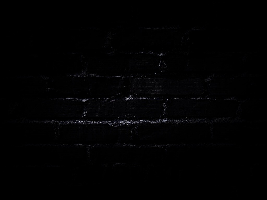 Затемненная кирпичная стена обои