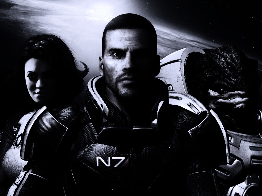 Mass Effect N7 обои