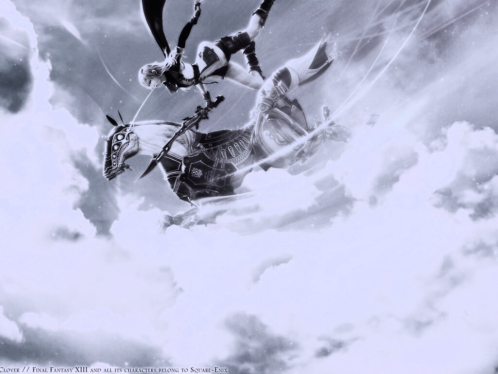 Девушка из Final Fantasy XIII обои