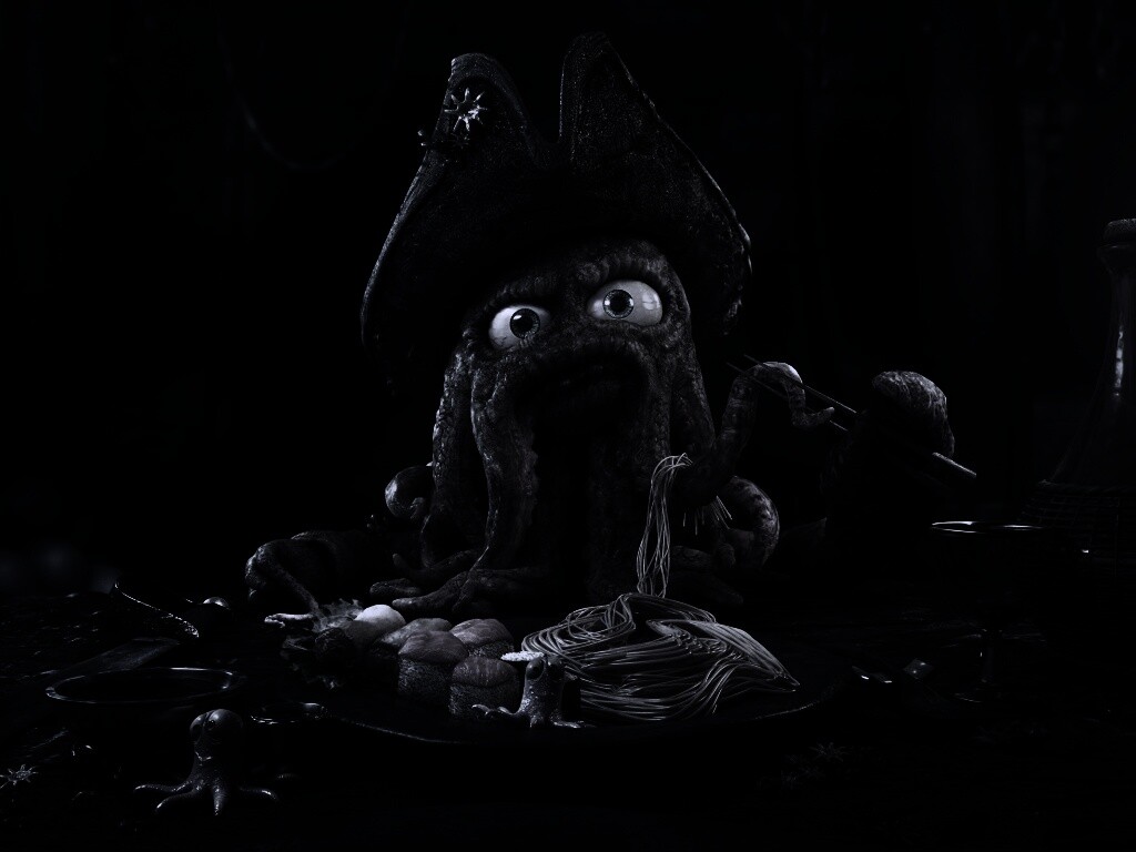 Мультяшный Дэви Джонс обои