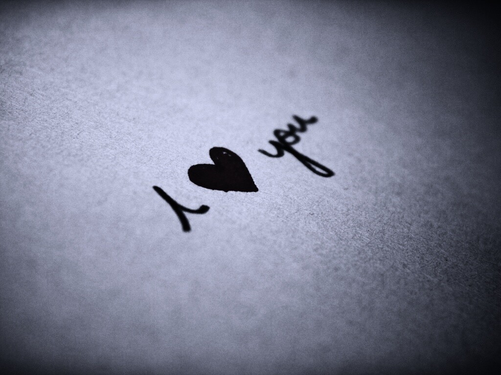 I love you обои