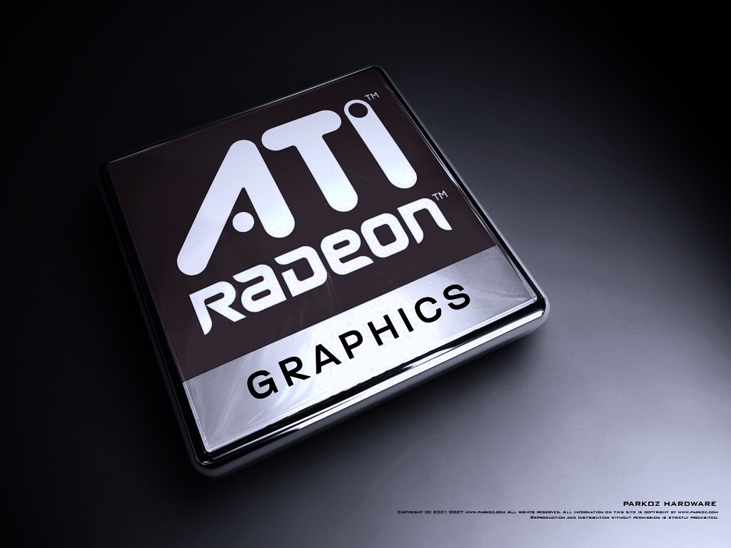 Логотип Ati Radeon Graphics обои
