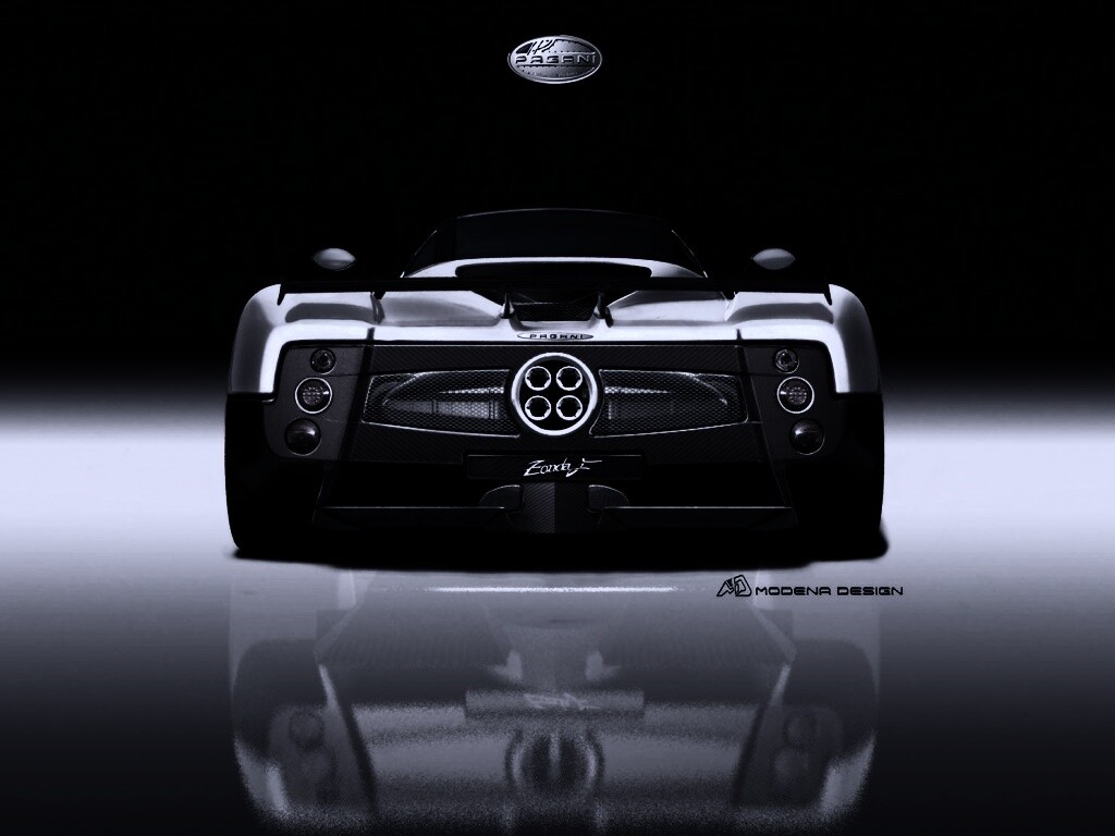 Pagani Zonda рендер обои